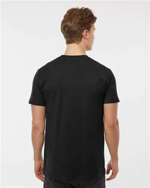 Tultex 202 Fine Jersey T-shirt - Black