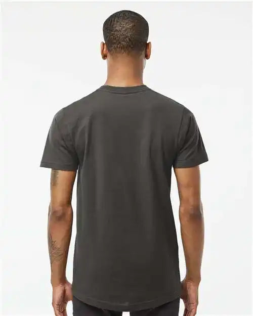 Tultex 202 Fine Jersey T-shirt - Charcoal