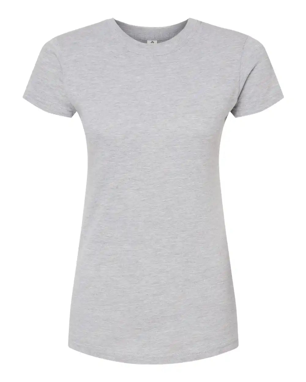 Tultex 213m Women’s Fine Jersey Slim Fit T-shirt - 213 - Heather Grey - Xs