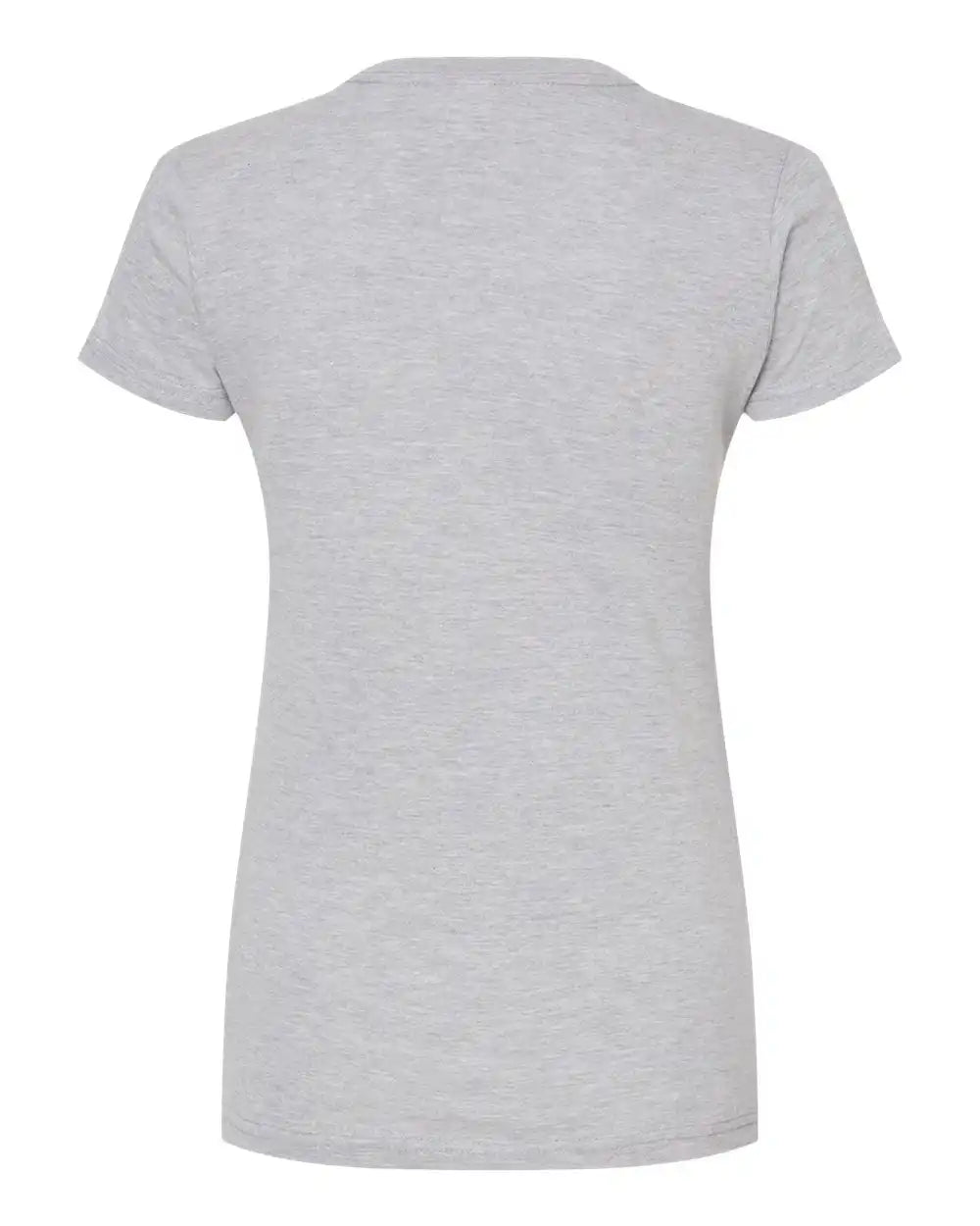 Tultex 213m Women’s Fine Jersey Slim Fit T-shirt - 213 - Heather Grey