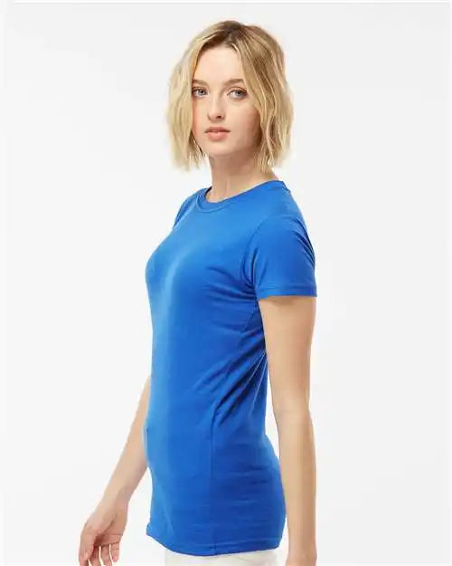 Tultex 213m Women’s Fine Jersey Slim Fit T-shirt - 213 - Royal (disc)