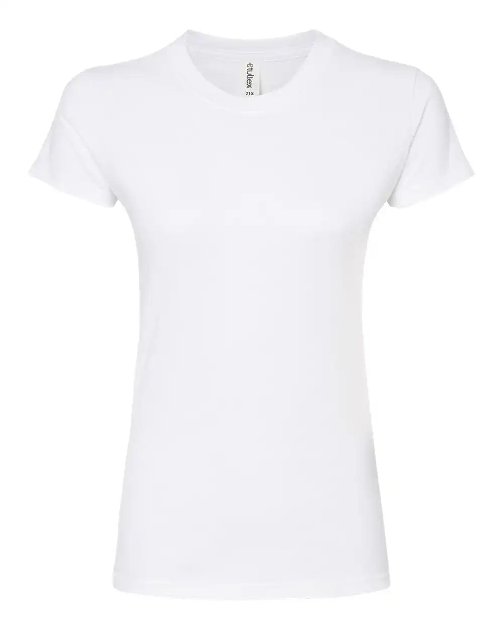 Tultex 213m Women’s Fine Jersey Slim Fit T-shirt - 213 - White - Xs