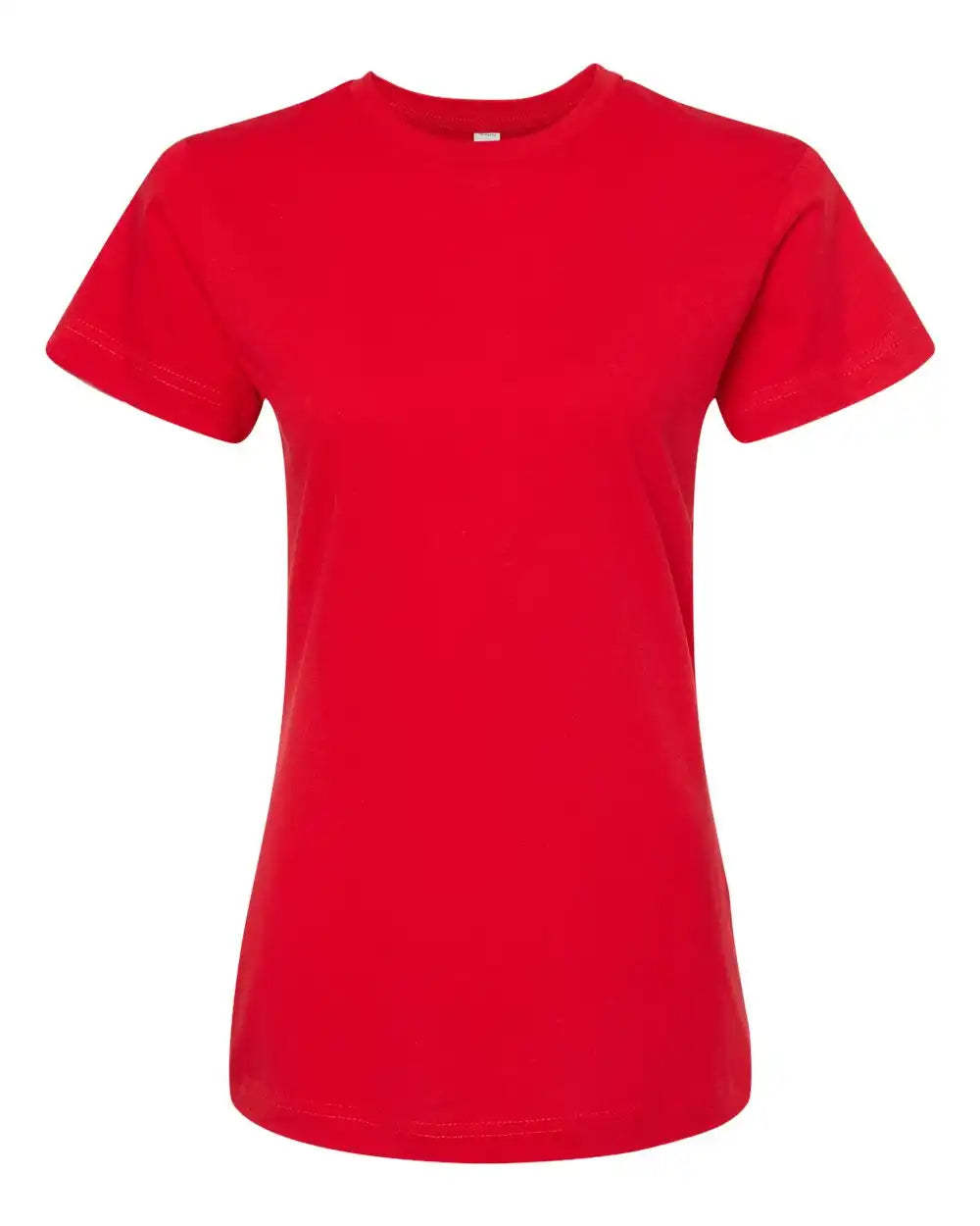 Tultex 216m Women’s Fine Jersey Classic Fit T-shirt - 216 - Red - s