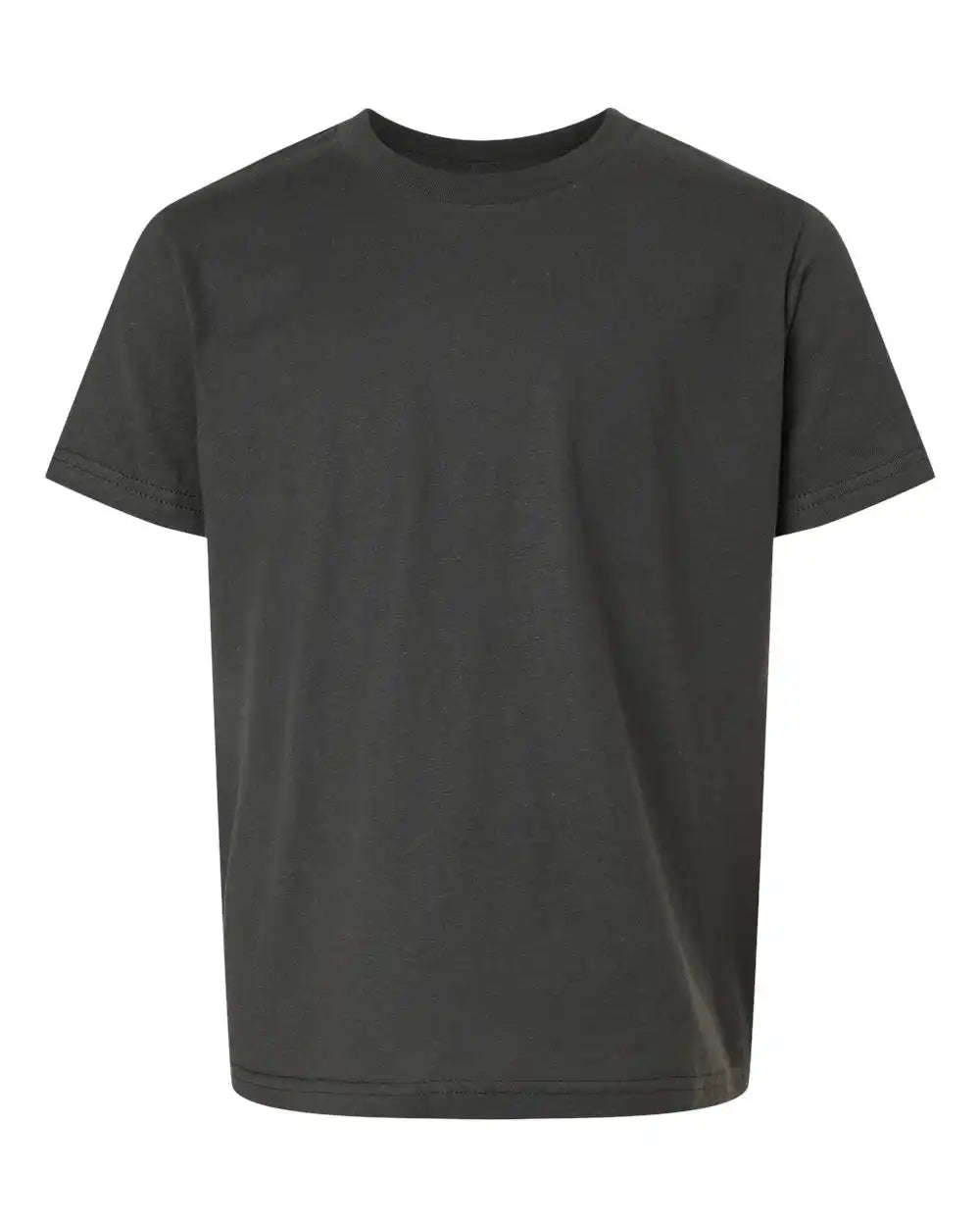 Tultex 235 Youth Fine Jersey T-shirt - Charcoal - Xs