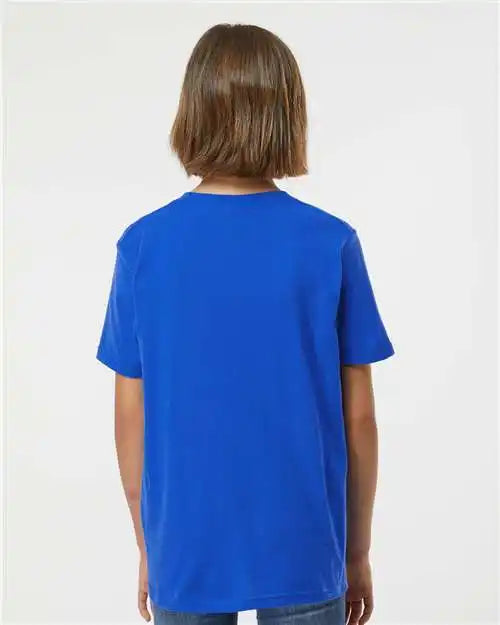 Tultex 235 Youth Fine Jersey T-shirt - Royal