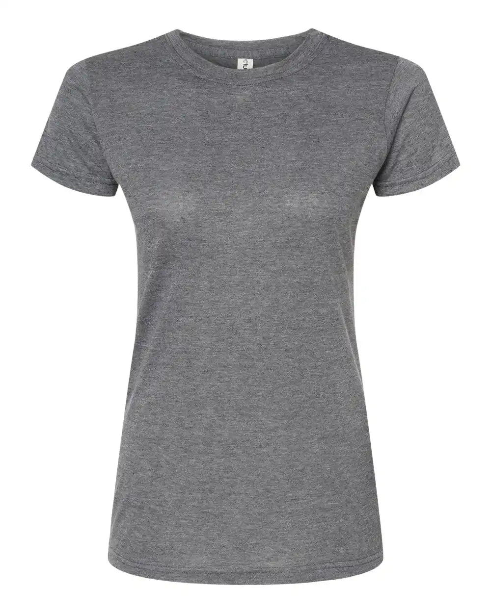 Tultex 240m Women’s Poly-rich T-shirt - 240 - Heather Charcoal - Xs