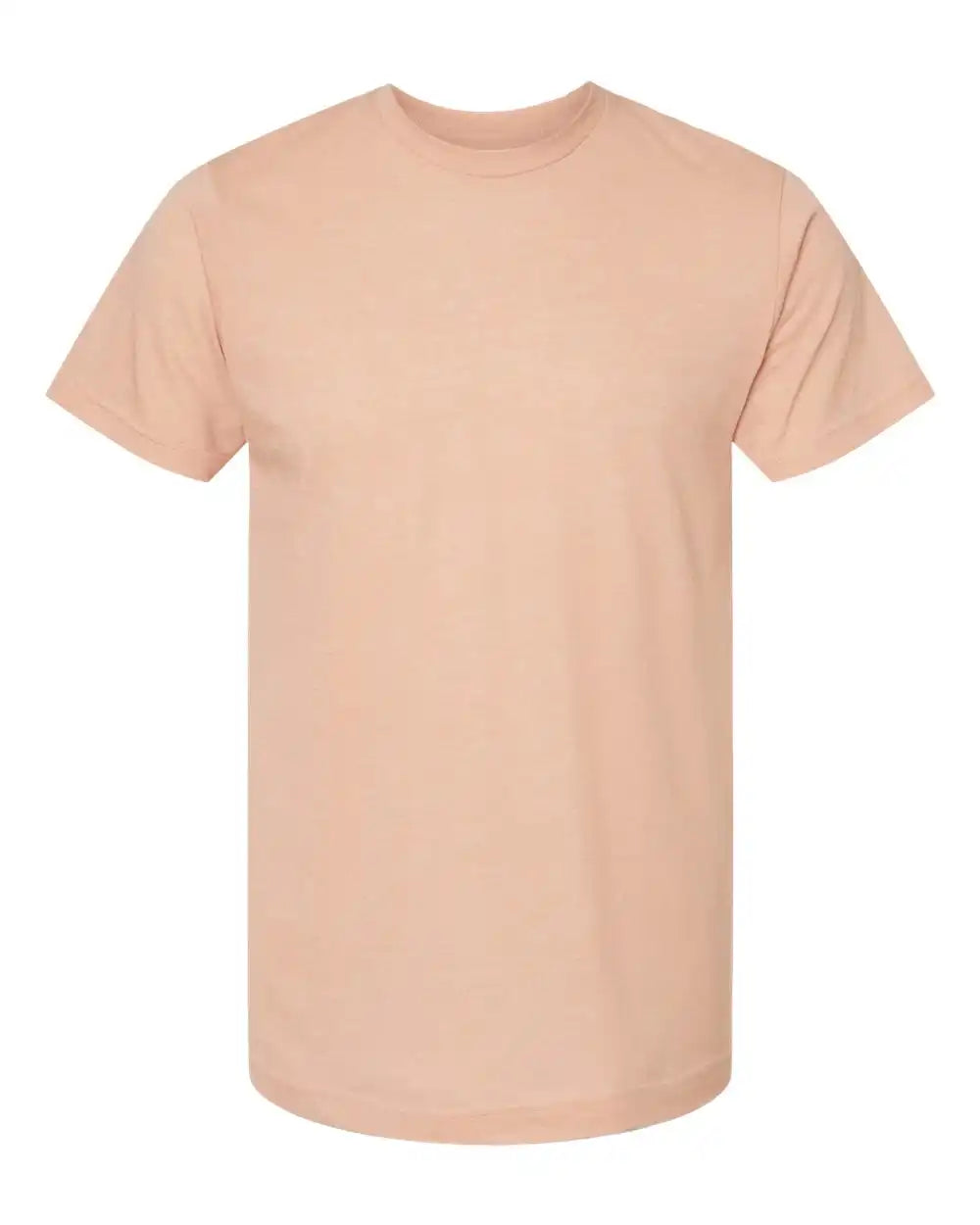 Tultex 241 Poly-rich T-shirt - Heather Peach - Xs