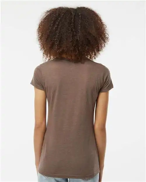 Tultex 253m Women’s Tri-blend T-shirt - 253 - Mocha Tri Blend