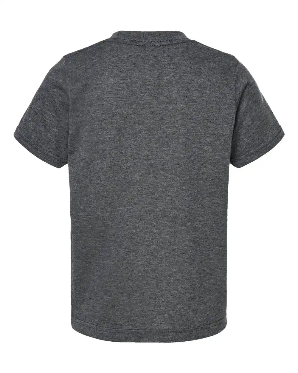 Tultex 265 Youth Poly-rich T-shirt - Heather Charcoal