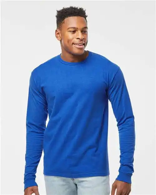 Tultex 291 Heavyweight Jersey Long Sleeve T-shirt - Royal
