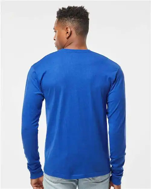Tultex 291 Heavyweight Jersey Long Sleeve T-shirt - Royal