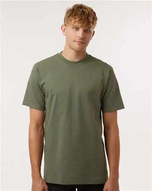 Tultex 299 Heavyweight Street T-shirt - Military Green