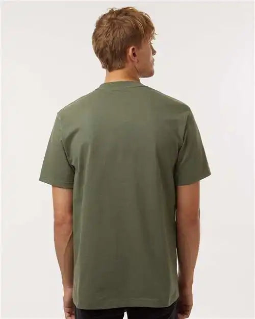 Tultex 299 Heavyweight Street T-shirt - Military Green