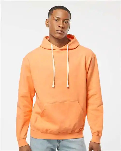 Tultex 320m Fleece Hooded Sweatshirt - 320 - Cantaloupe