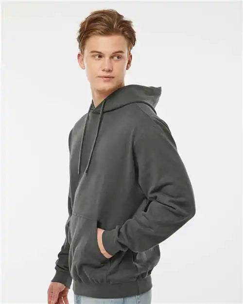 Tultex 320m Fleece Hooded Sweatshirt - 320 - Charcoal