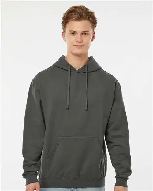 Tultex 320m Fleece Hooded Sweatshirt - 320 - Charcoal
