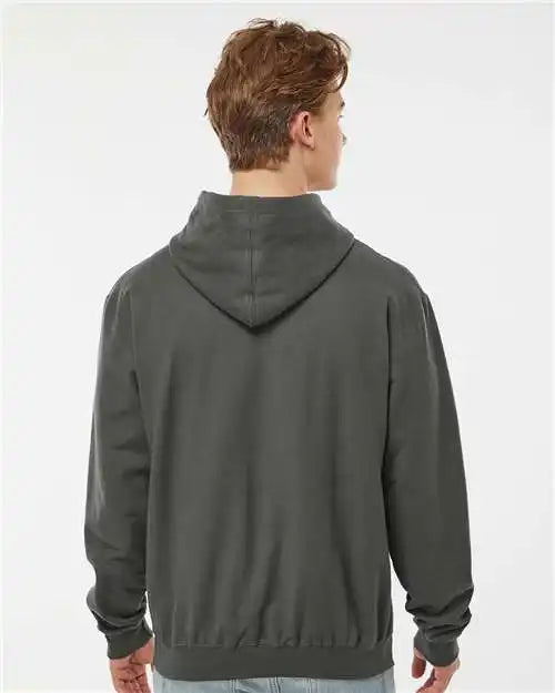 Tultex 320m Fleece Hooded Sweatshirt - 320 - Charcoal