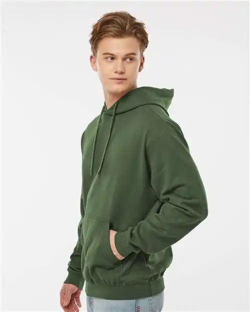 Tultex 320m Fleece Hooded Sweatshirt - 320 - Military Green