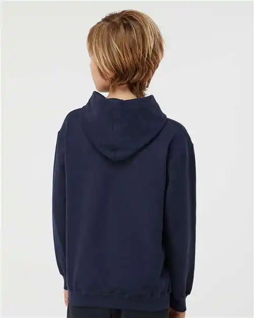 Tultex 320y Youth Hooded Sweatshirt - Navy