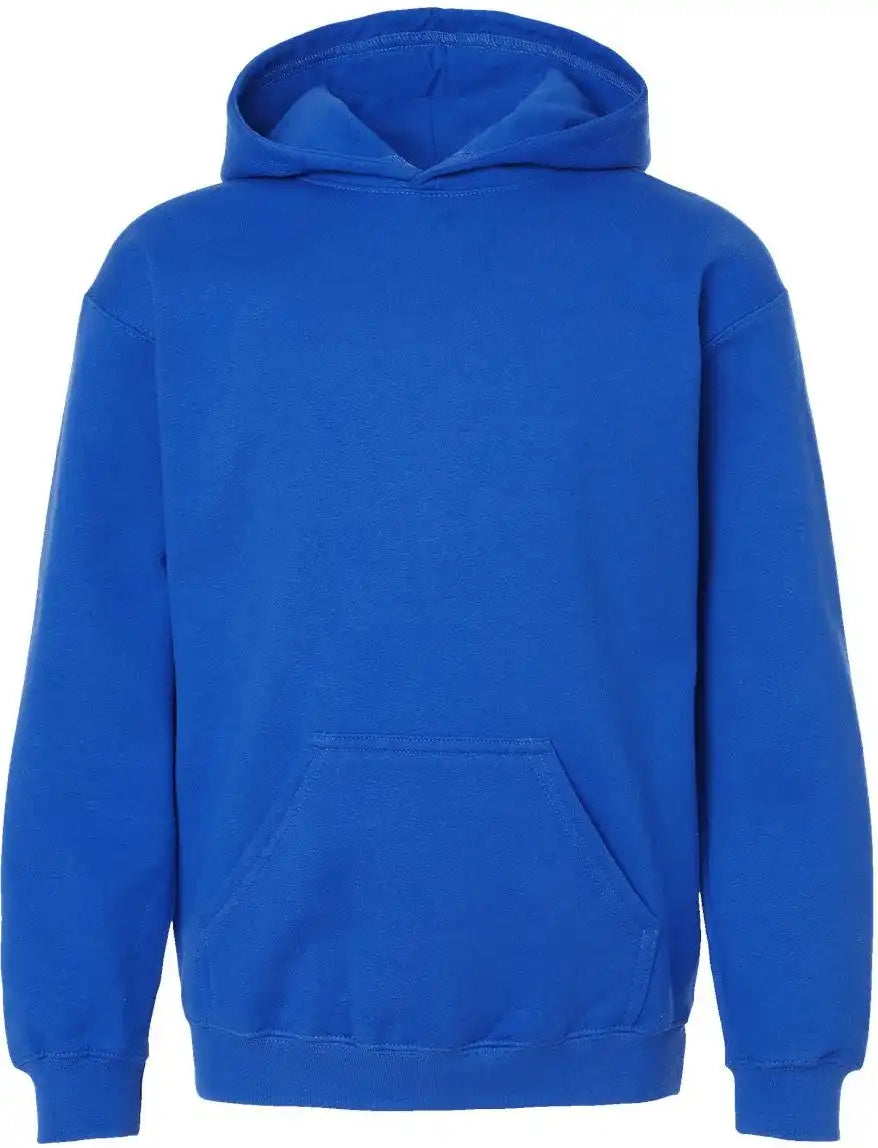 Tultex 320y Youth Hooded Sweatshirt - Royal - Xs
