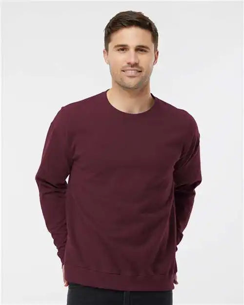 Tultex 340m Fleece Crewneck Sweatshirt - 340 - Maroon