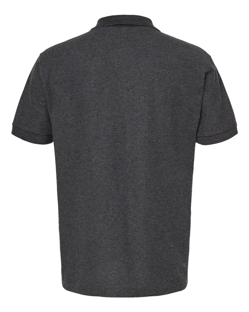 Tultex 400m 50/50 Sport Pique Polo - 400 - Heather Charcoal