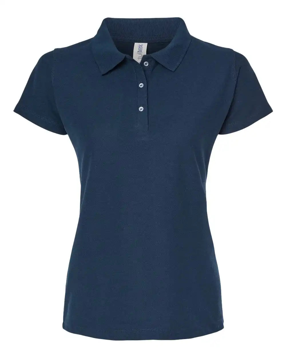 Tultex 401m Women’s 50/50 Sport Pique Polo - 401 - Navy - s