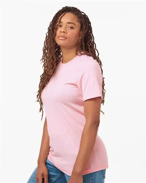 Tultex 502n Combed Cotton T-shirt - 602 - Light Pink