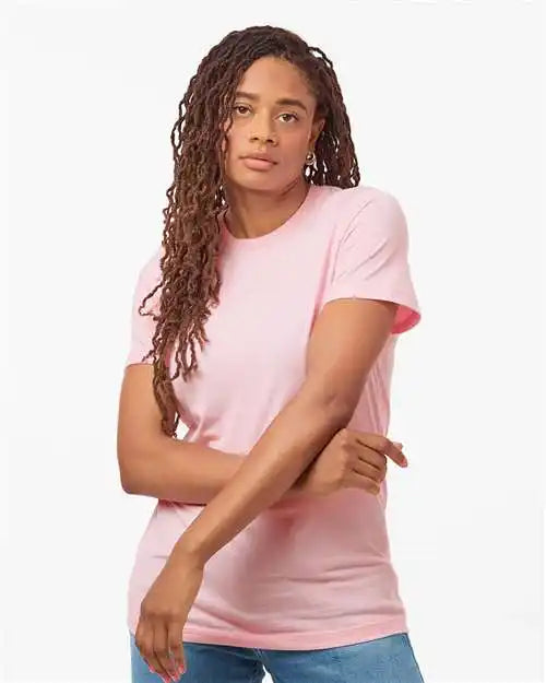 Tultex 502n Combed Cotton T-shirt - 602 - Light Pink