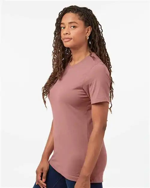Tultex 502n Combed Cotton T-shirt - 602 - Mauve