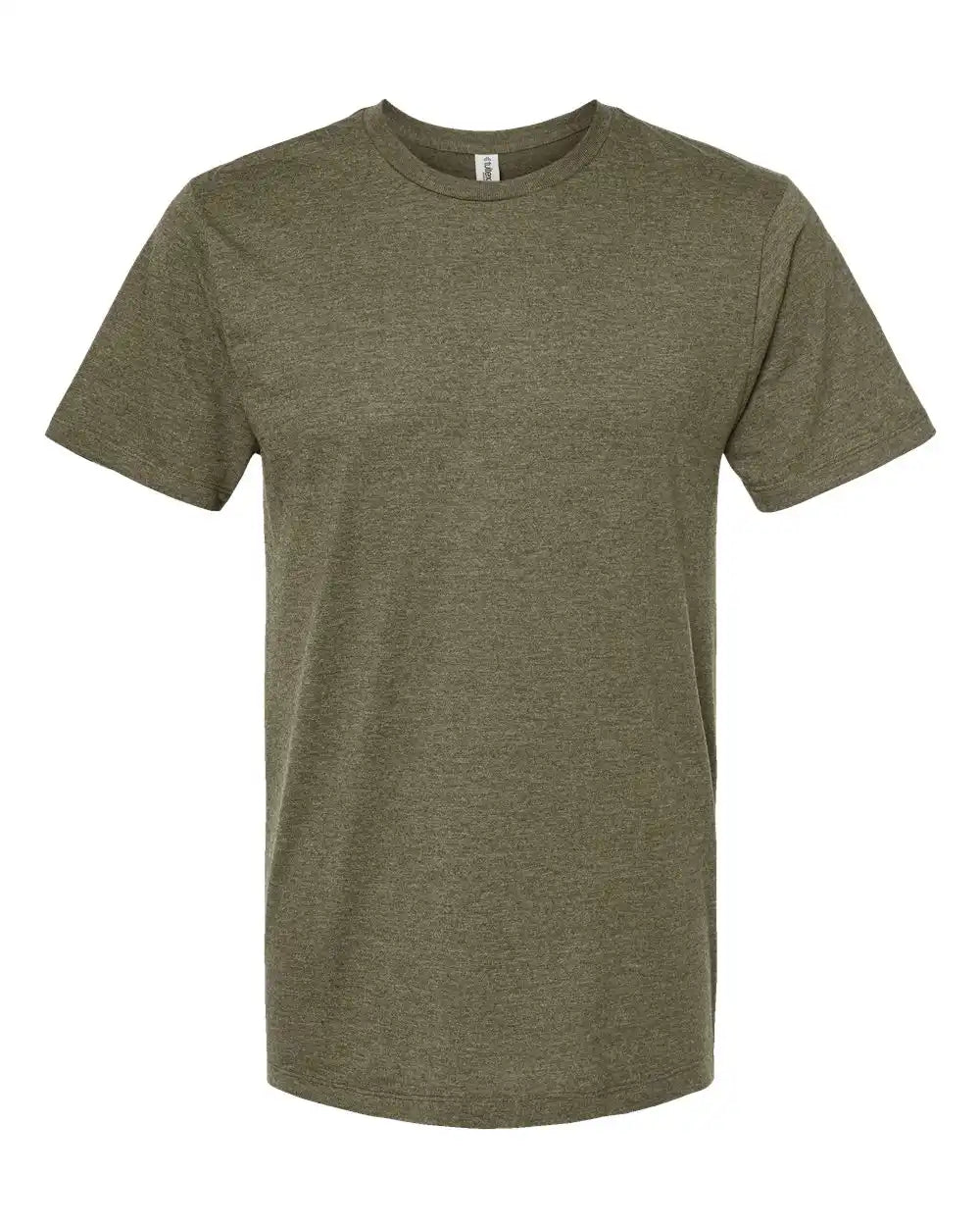Tultex 541 Premium Cotton Blend T-shirt - Olive Heather - Xs