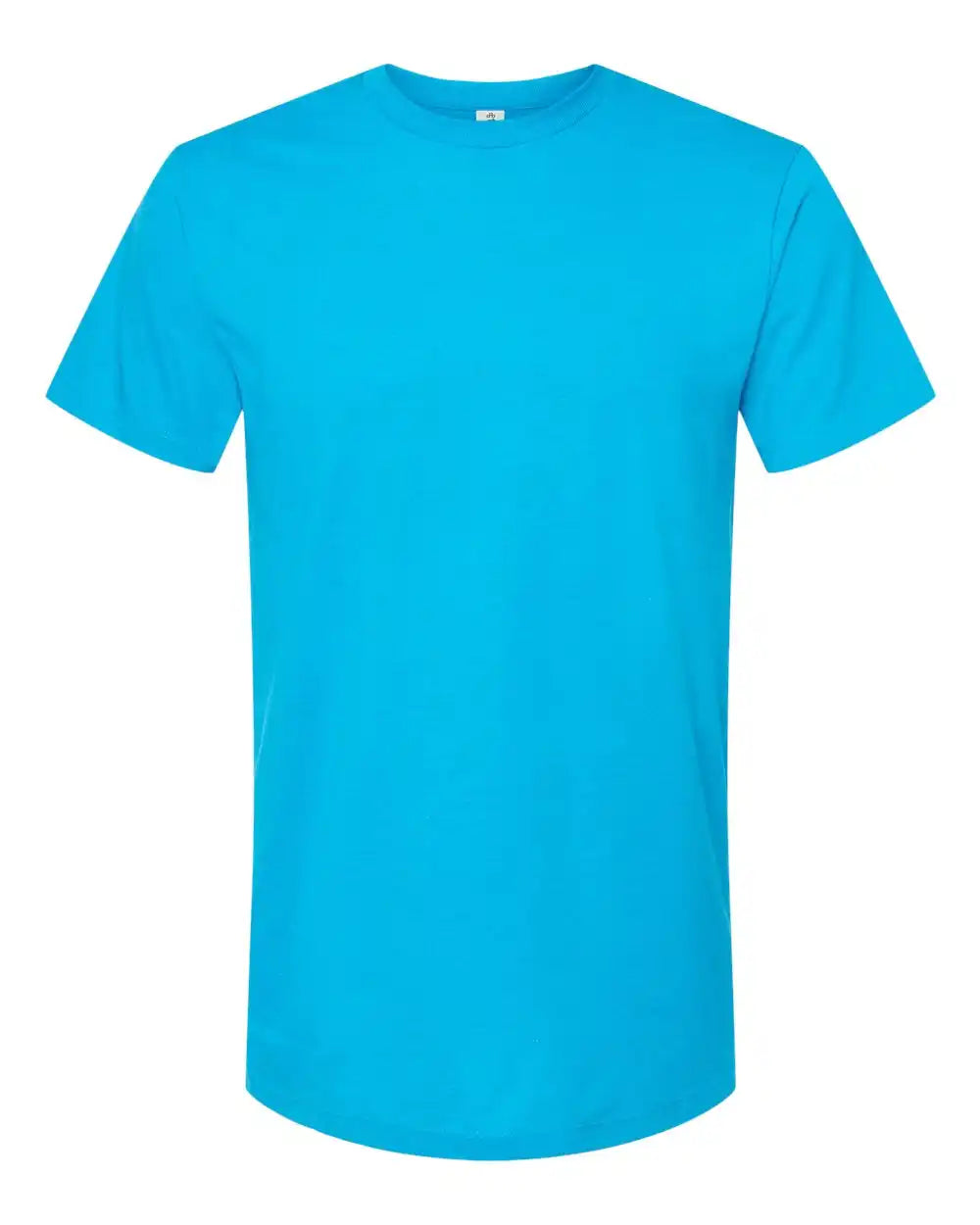 Tultex 541 Premium Cotton Blend T-shirt - Turquoise Heather - Xs