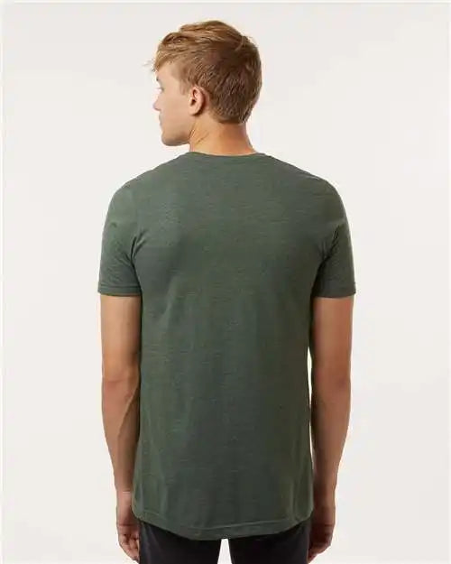 Tultex 602cvc Combed Cvc T-shirt - Heather Forest