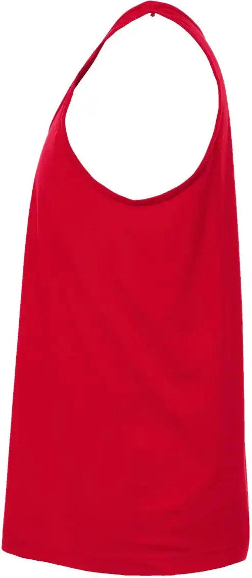Tultex S105 Fine Jersey Tank Top - Red