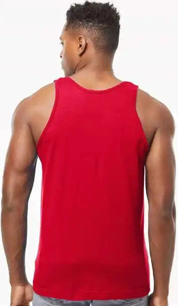 Tultex S105 Fine Jersey Tank Top - Red