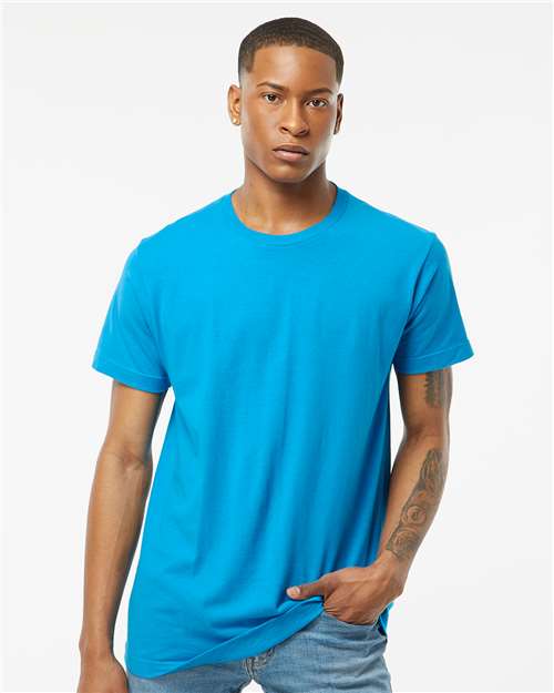 Turquoise Fine Jersey T-Shirt - 202
