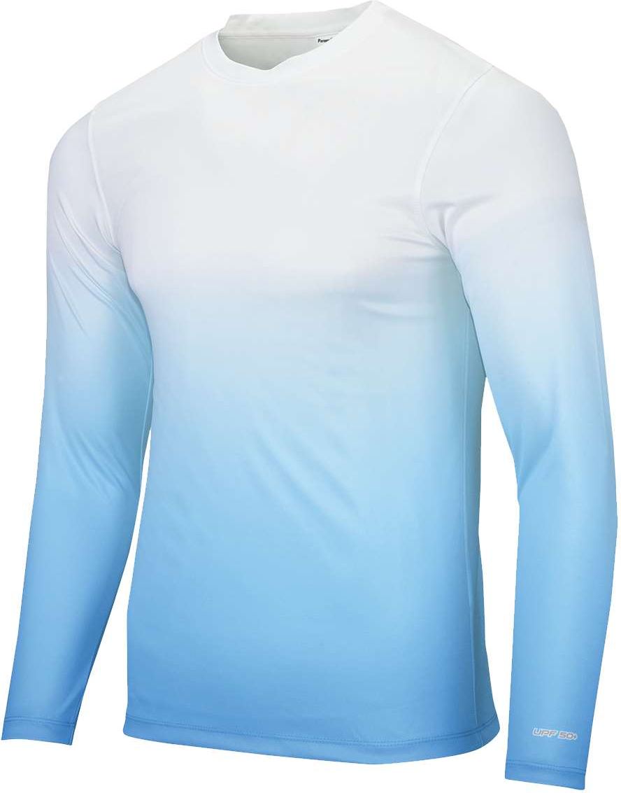 Turquoise Maui Performance Long Sleeve T-Shirt - 233