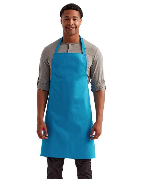 Turquoise Recycled Bib Apron - RP150
