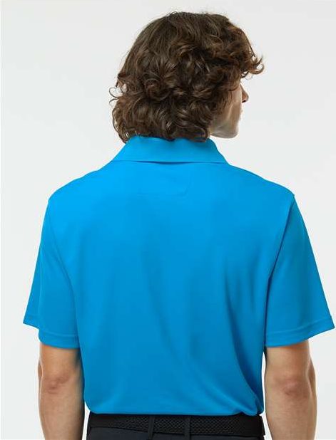 Turquoise Saratoga Performance Mini Mesh Polo - 100