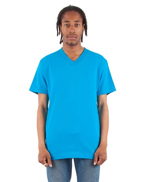 Turquoise V-Neck T-Shirt - SHVEE