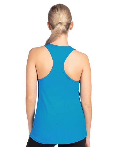 Turquoise Women's Ideal Racerback Tank - 1533
