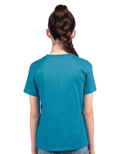 Turquoise Youth Cotton T-Shirt - 3310