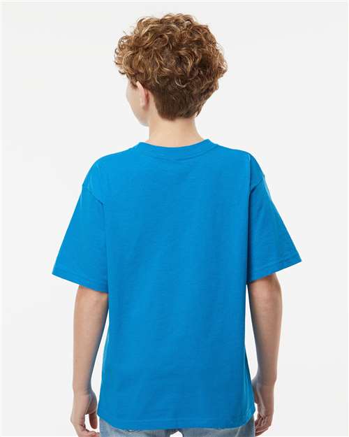 Turquoise Youth Gold Soft Touch T-Shirt - 4850