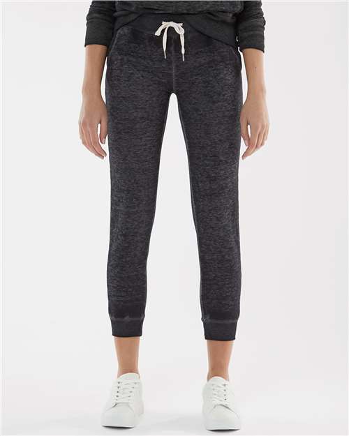 Twisted Black Women’s Vintage Zen Fleece Joggers - 8944