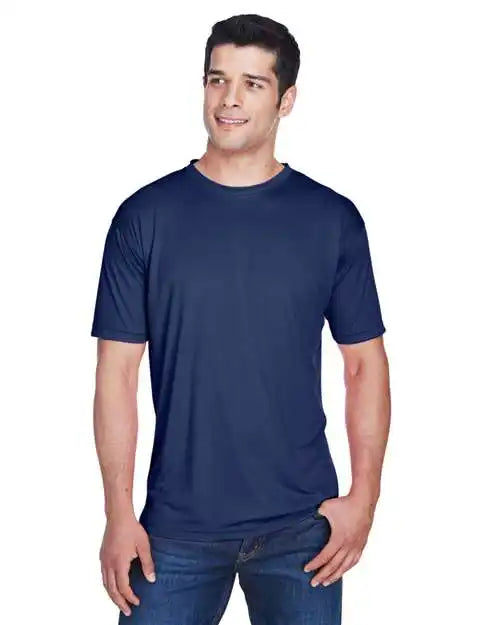 Ultraclub 8420u Men’s Cool & Dry Sport Performance Interlock T-shirt - 8420 - Navy