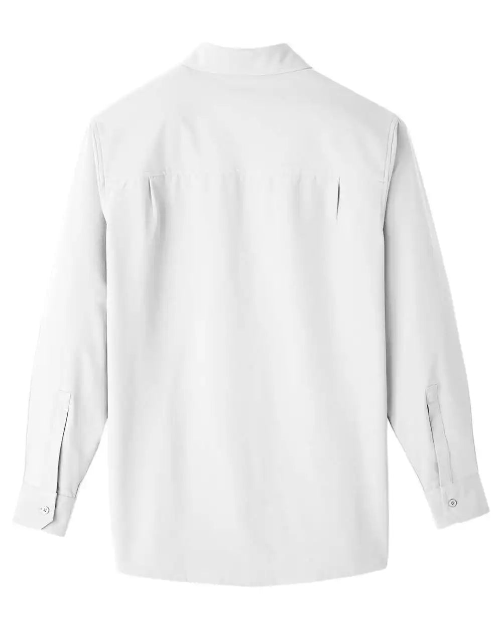 Ultraclub Uc500 Men’s Bradley Performance Woven Shirt - White