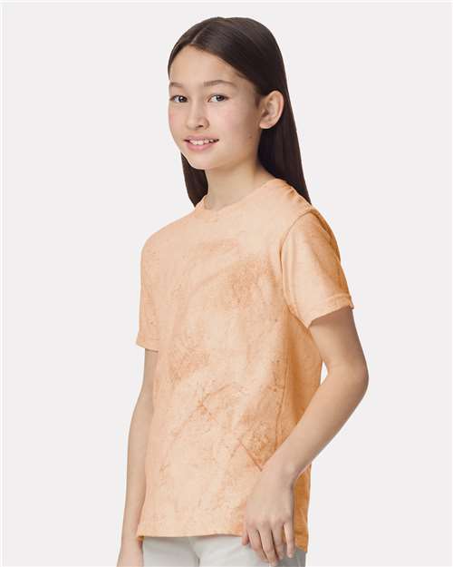 Umber Colorblast™ Youth Heavyweight T-Shirt - 1745Y