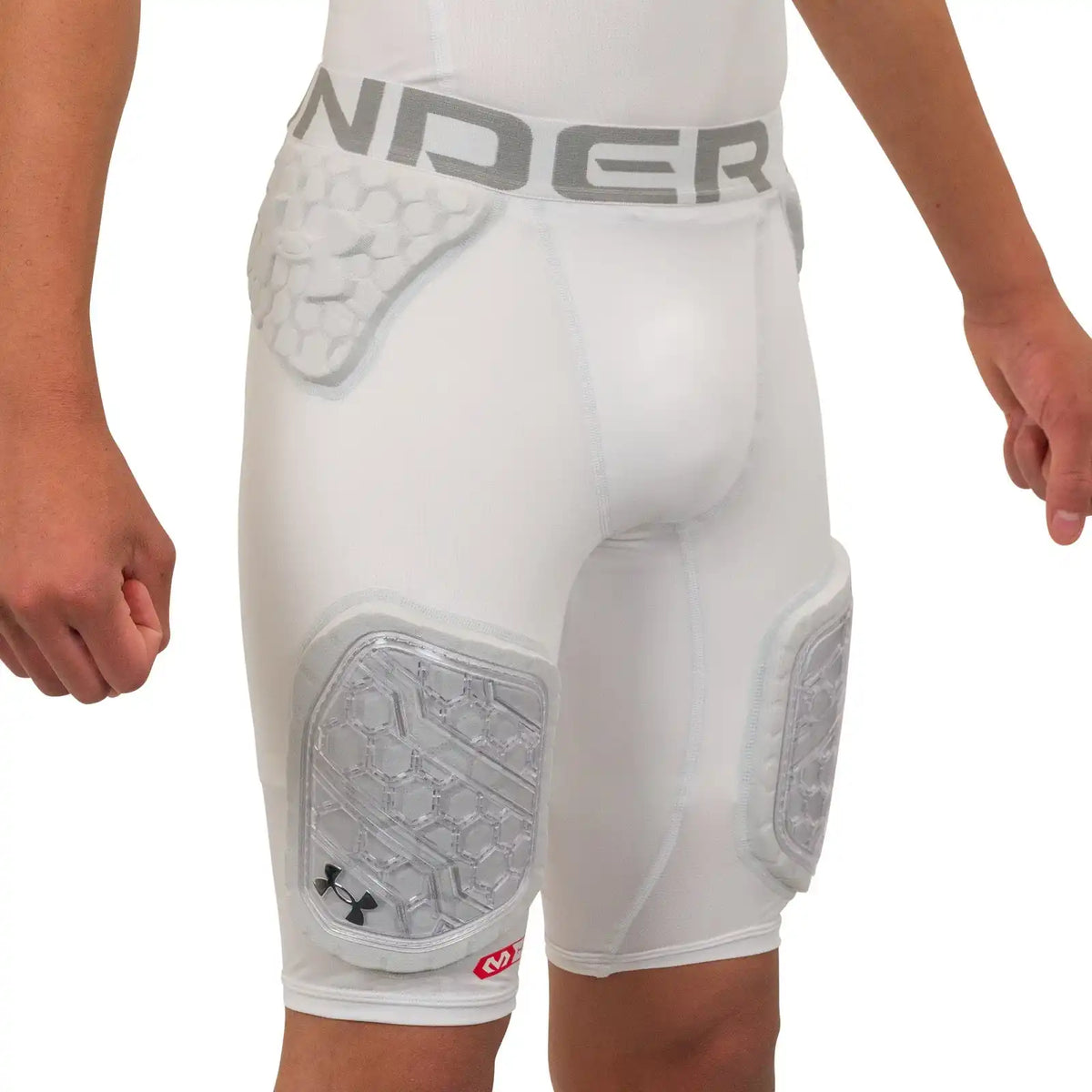 Under Armour Ua21340 Gameday Pro 5-pad Girdle Youth - White - s