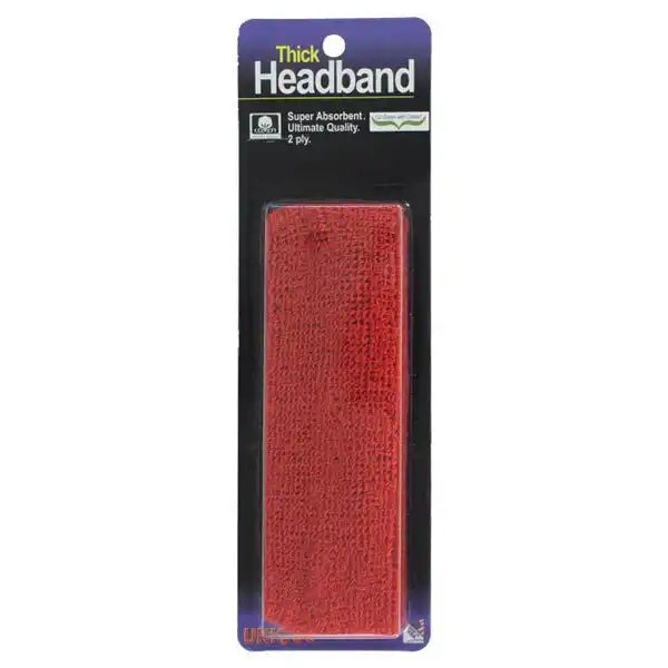Unique Super Thick Headbands (1x) - Red