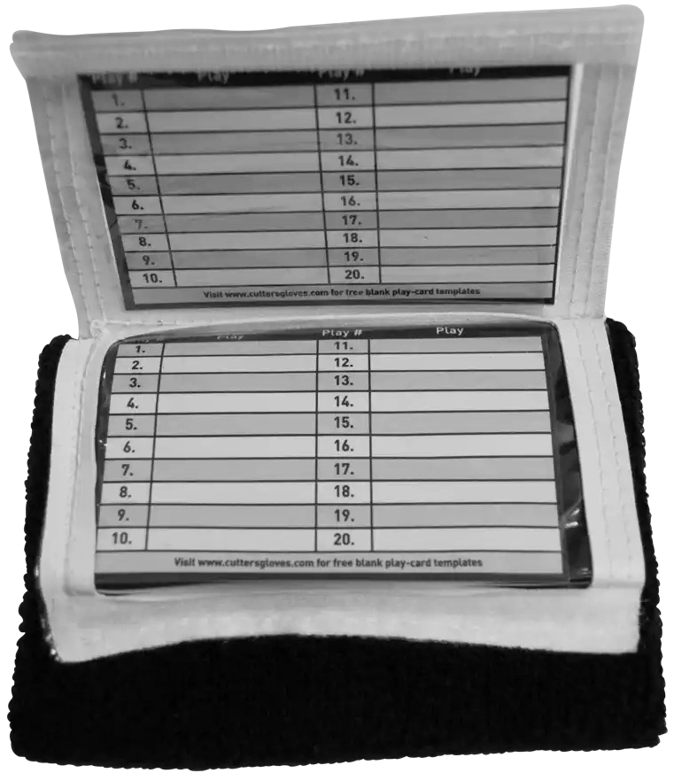 Cutters 0197mt Mini Triple Playmaker Wristcoach Blk - Black / Osfm